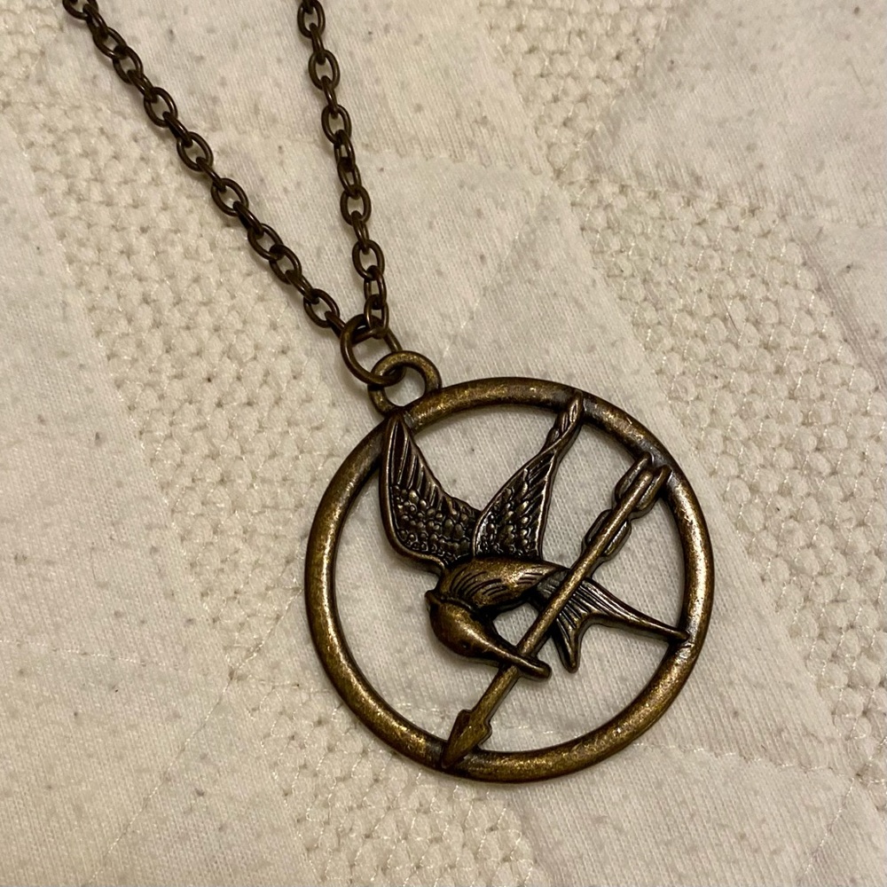 Hunger Games Mockingjay Pin Necklace